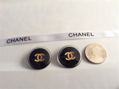 chanel button rings for sale|replacement Chanel buttons.